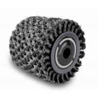 Šlifavimo cilindras suktos metalinės vielos Scheppach MRS1300 125x100m